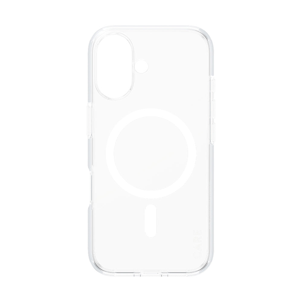 Funda MagSafe para Apple iPhone 16, PanzerGlass, Care Urban Combat, Transparente Blanca