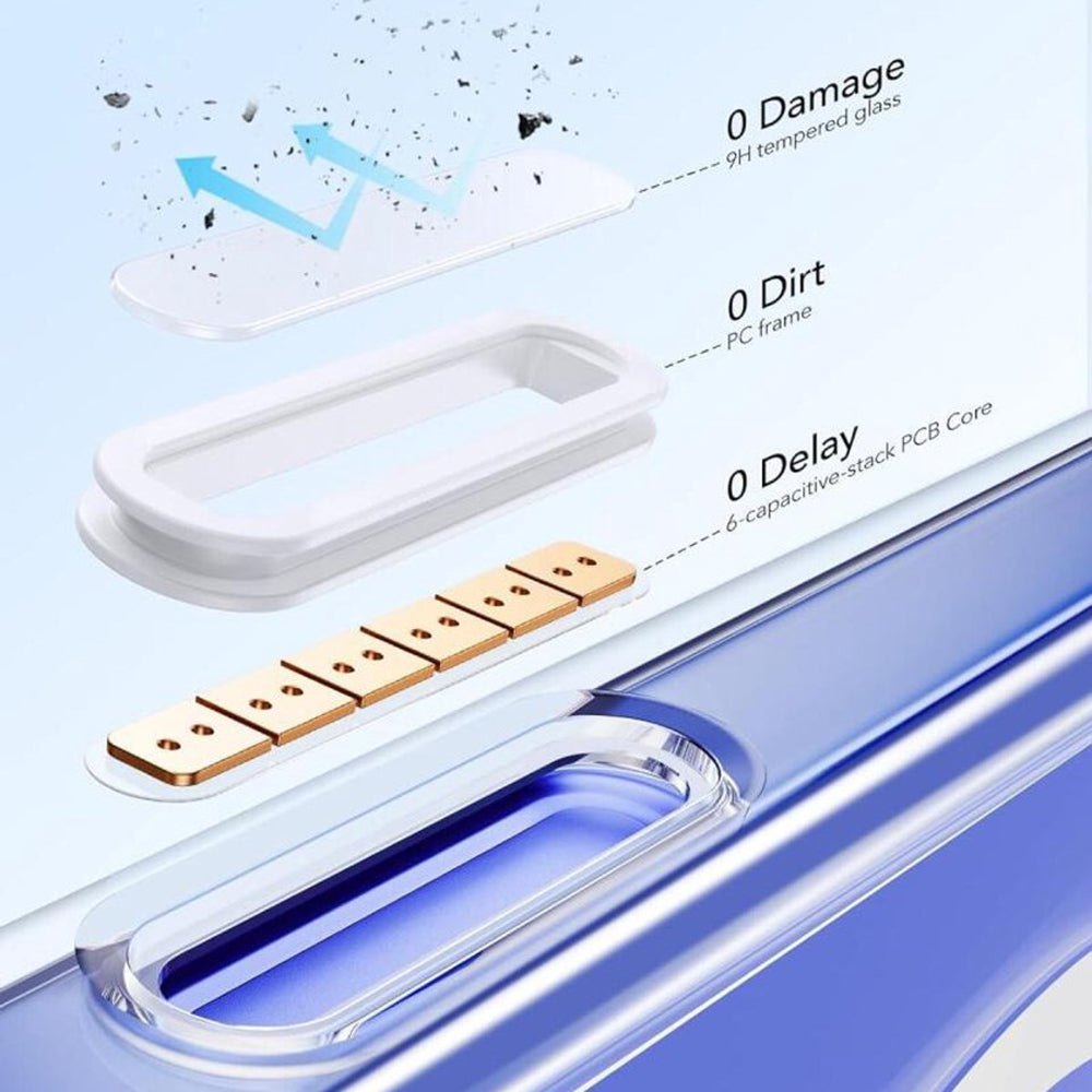 Funda MagSafe para Apple iPhone 16 Plus, ESR, Classic Hybrid Kickstand Slide, Transparente