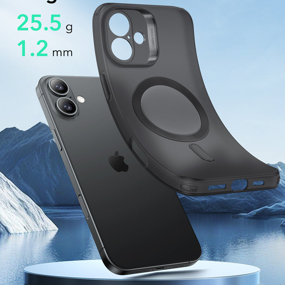 Funda MagSafe para Apple iPhone 16 Plus, ESR, Zero, Negra Satinada
