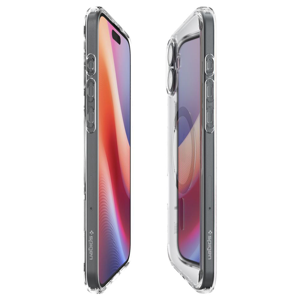 Funda MagSafe para Apple iPhone 16 Plus, Spigen, Ultra Hybrid, Negra