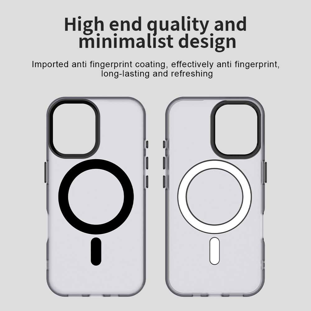Funda MagSafe para Apple iPhone 16 Plus, Techsuit, CandyCase, Negra