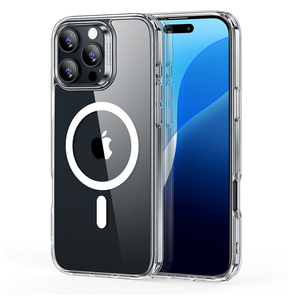 Funda MagSafe para Apple iPhone 16 Pro, ESR, Classic Hybrid, Transparente