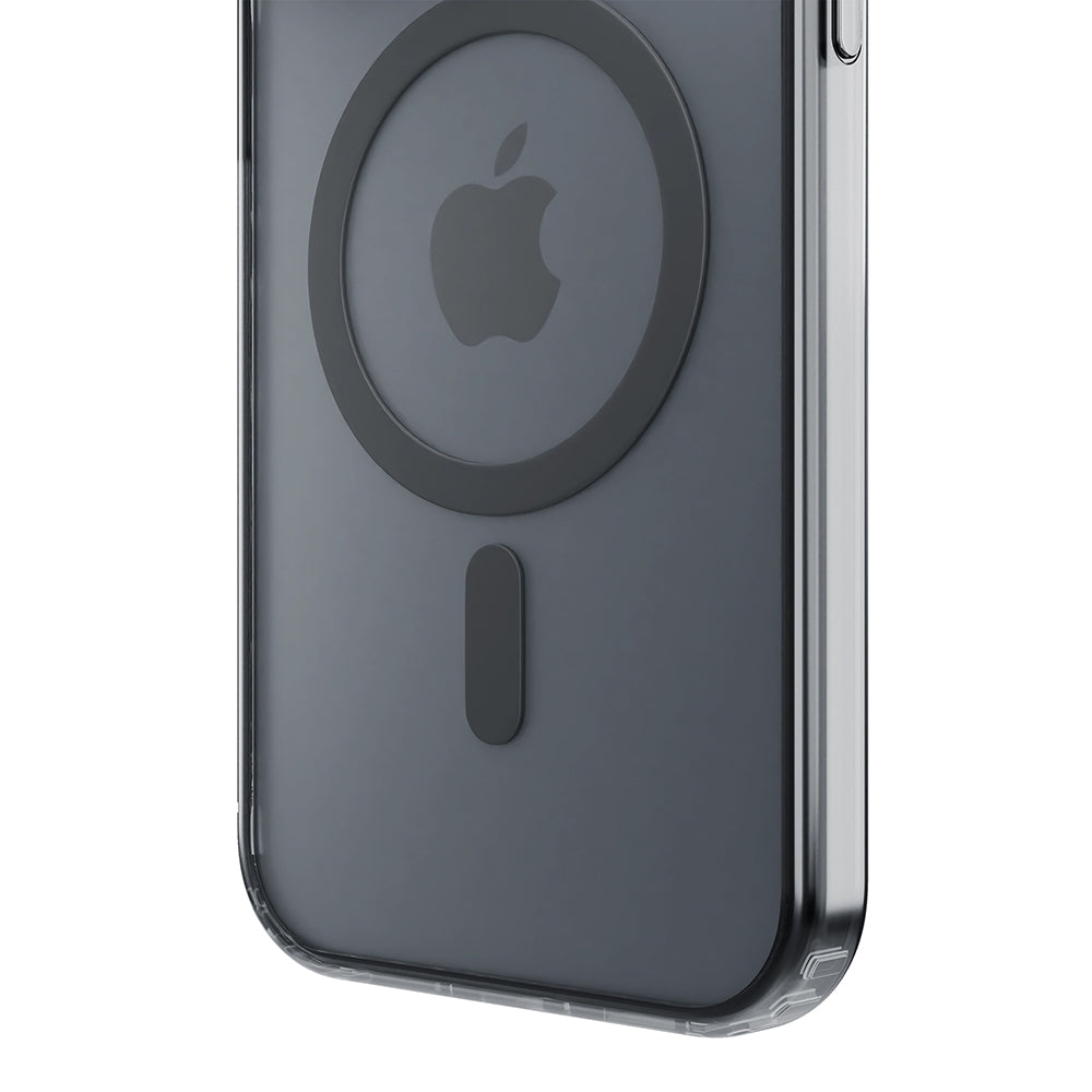 Funda MagSafe para Apple iPhone 16 Pro Max, 3MK, Frosty MagCase, Negra