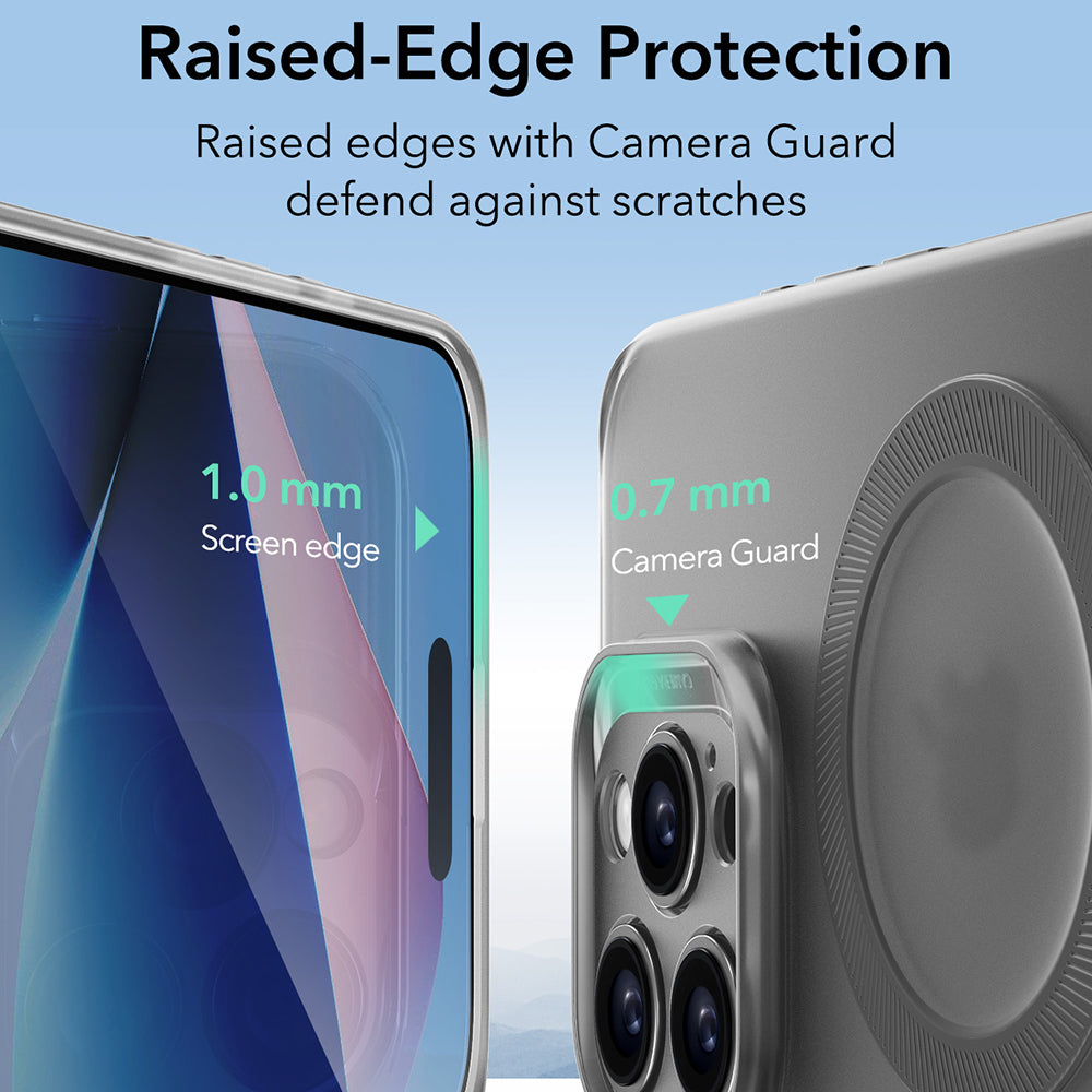 Funda MagSafe para Apple iPhone 16 Pro Max, ESR, Zero, Gris Satinado