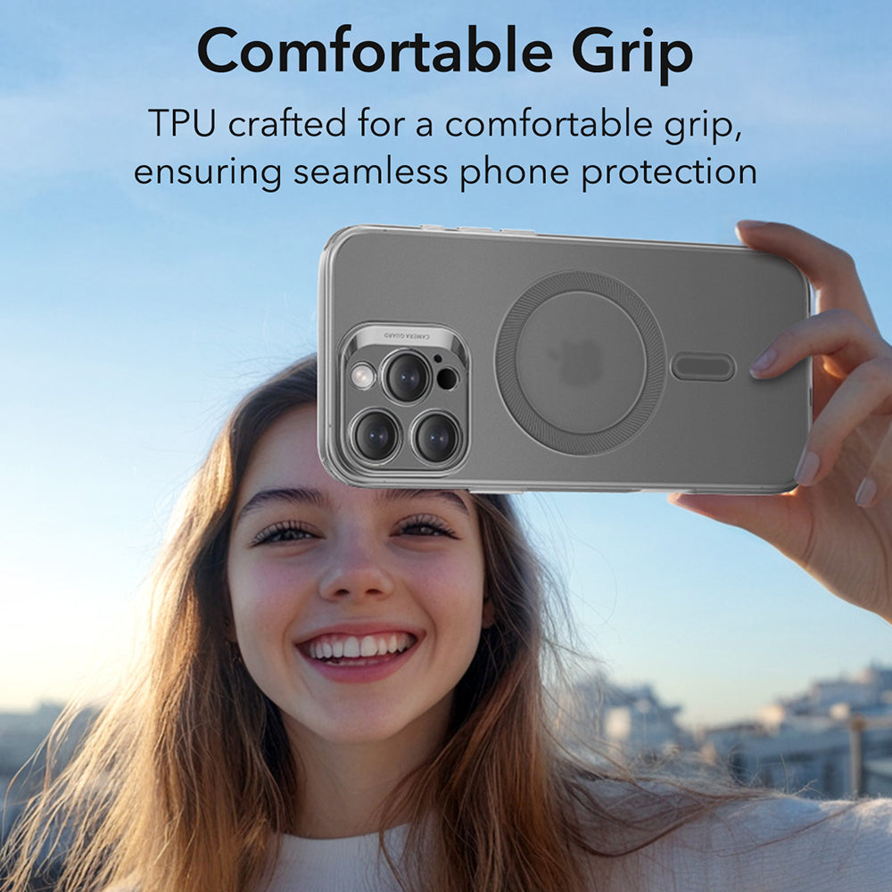 Funda MagSafe para Apple iPhone 16 Pro Max, ESR, Zero, Gris Satinado