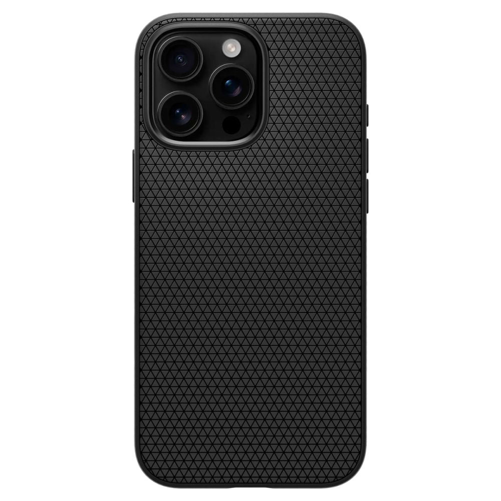 Funda MagSafe para Apple iPhone 16 Pro Max, Spigen, Liquid Air T, Negra Mate