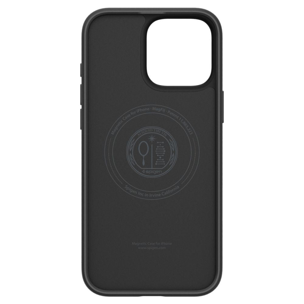 Funda MagSafe para Apple iPhone 16 Pro Max, Spigen, Liquid Air T, Negra Mate