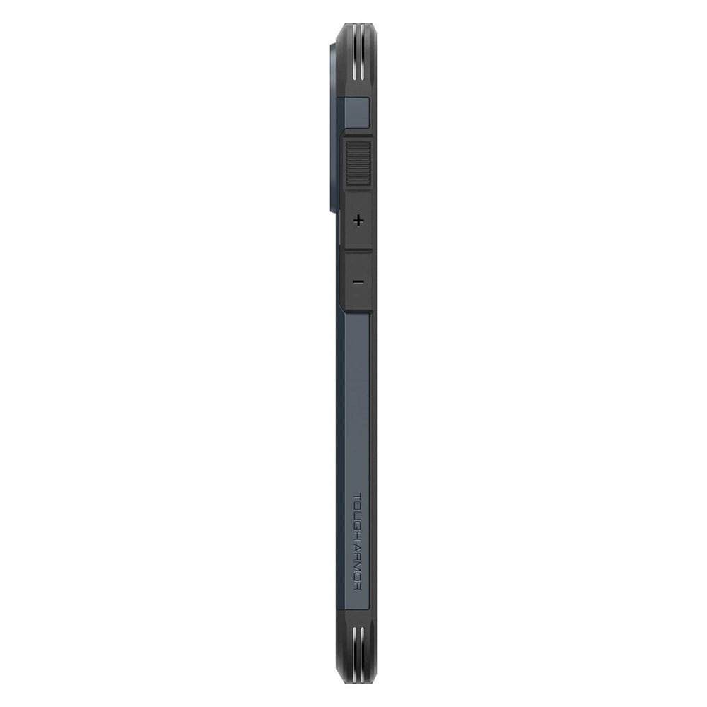 Funda MagSafe para Apple iPhone 16 Pro Max, Spigen, Tough Armor, Azul ACS08014