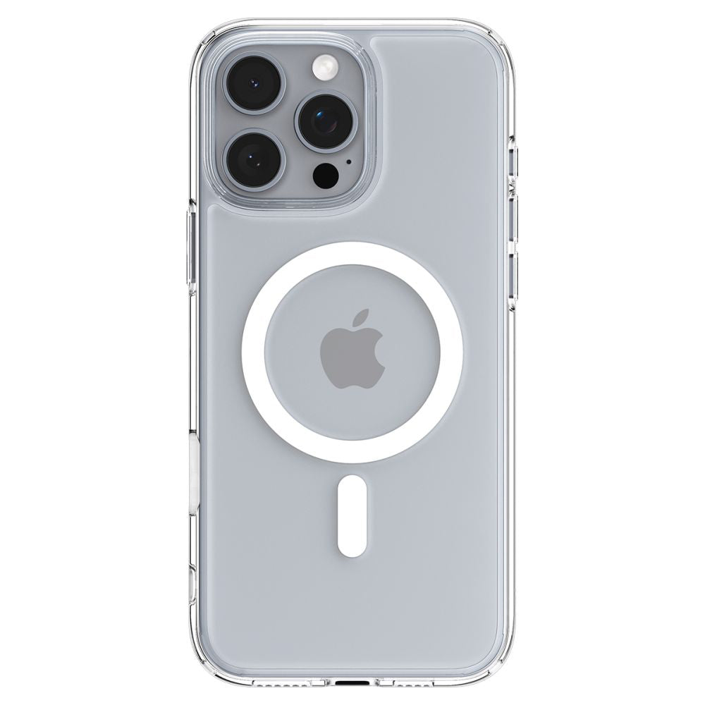 Funda MagSafe para Apple iPhone 16 Pro Max, Spigen, Ultra Hybrid T, Blanca ACS08505