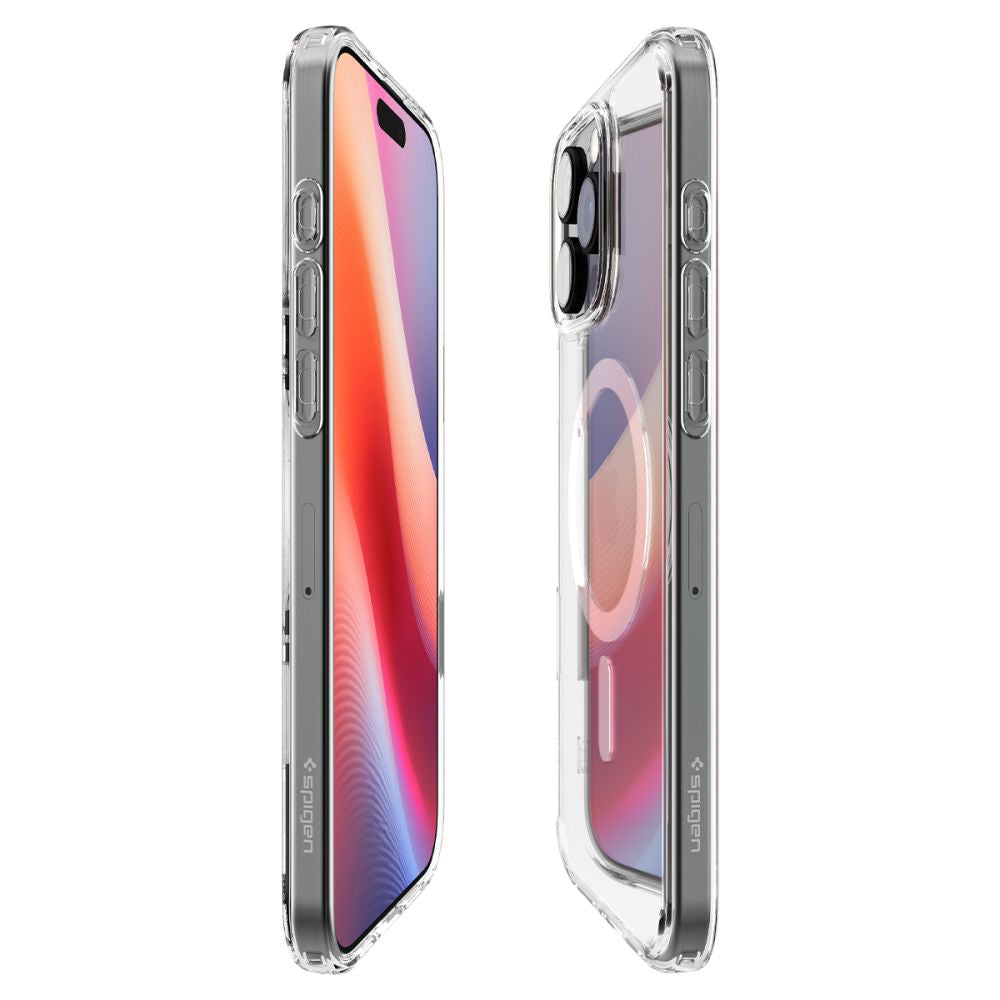 Funda MagSafe para Apple iPhone 16 Pro Max, Spigen, Ultra Hybrid T, Blanca ACS08505