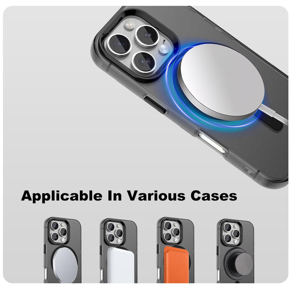 Funda MagSafe para Apple iPhone 16 Pro Max, Techsuit, CandyCase, Morado