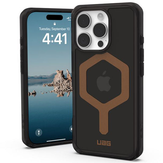 Funda MagSafe para Apple iPhone 16 Pro Max, Urban Armor Gear, Plyo, Marrón