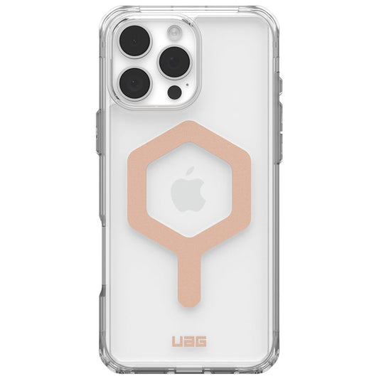 Funda MagSafe para Apple iPhone 16 Pro Max, Urban Armor Gear, Plyo, Rosa Dorado