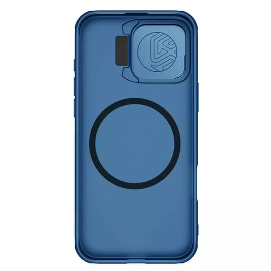 Funda MagSafe para Apple iPhone 16 Pro, Nillkin, CamShield Prop, Azul