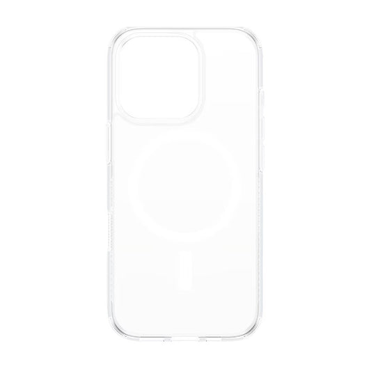 Funda MagSafe para Apple iPhone 16 Pro, PanzerGlass, HardCase, Transparente Blanca