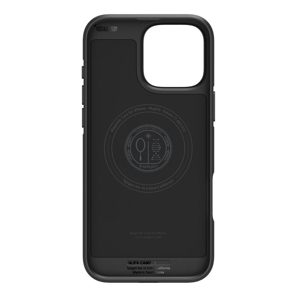 Funda MagSafe para Apple iPhone 16 Pro, Spigen, Core Armor, Negra Mate ACS08158