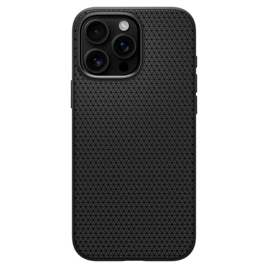 Funda MagSafe para Apple iPhone 16 Pro, Spigen, Liquid Air T, Negra Mate ACS09116