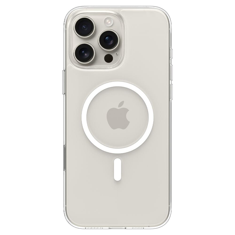 Funda MagSafe para Apple iPhone 16 Pro, Spigen, Thin Fit, Blanca ACS09316