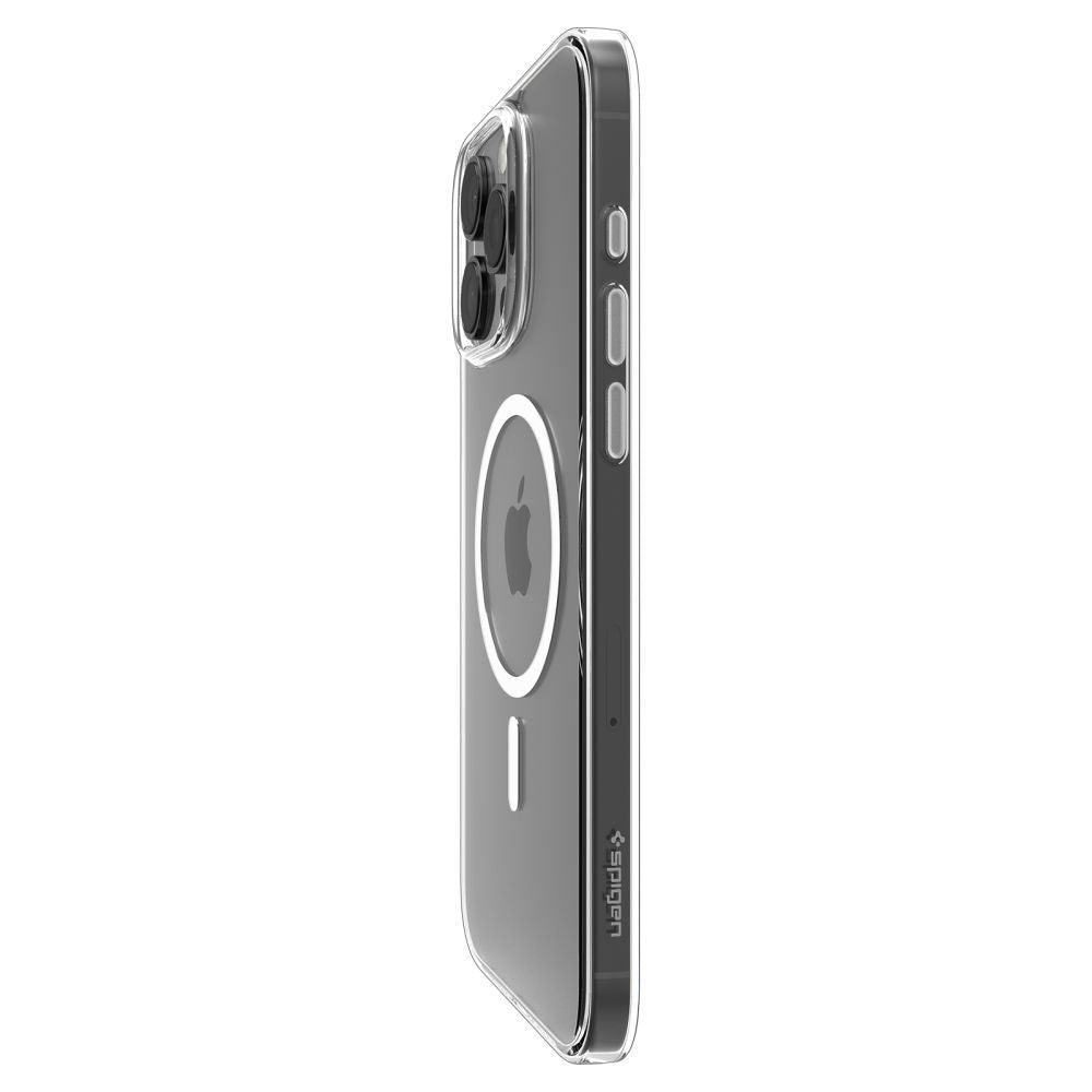 Funda MagSafe para Apple iPhone 16 Pro, Spigen, Thin Fit, Blanca ACS09316