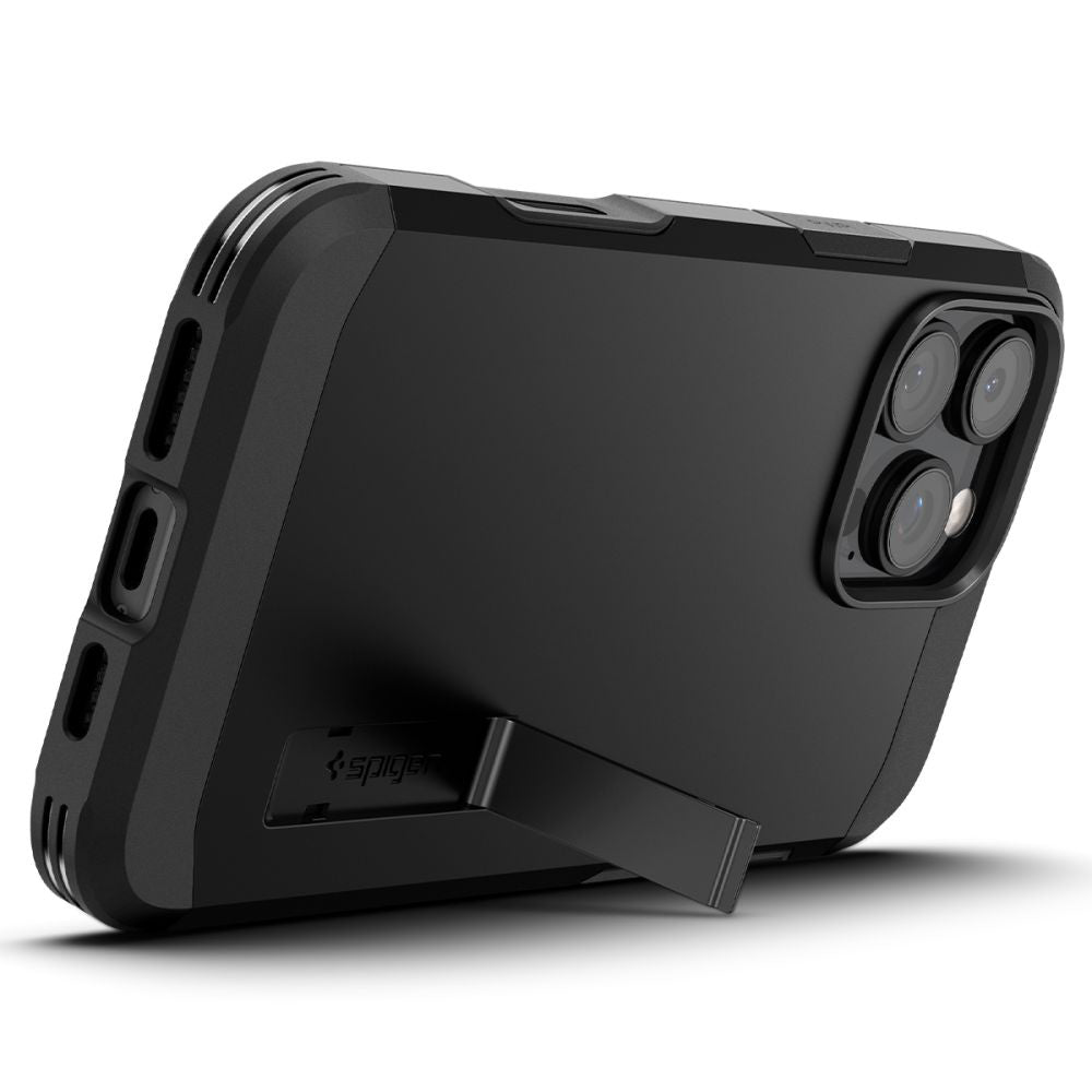 Funda MagSafe para Apple iPhone 16 Pro, Spigen, Tough Armor T, Negra ACS08510
