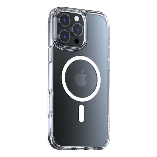 Funda MagSafe para Apple iPhone 16 Pro, Torras, Diamond, Transparente