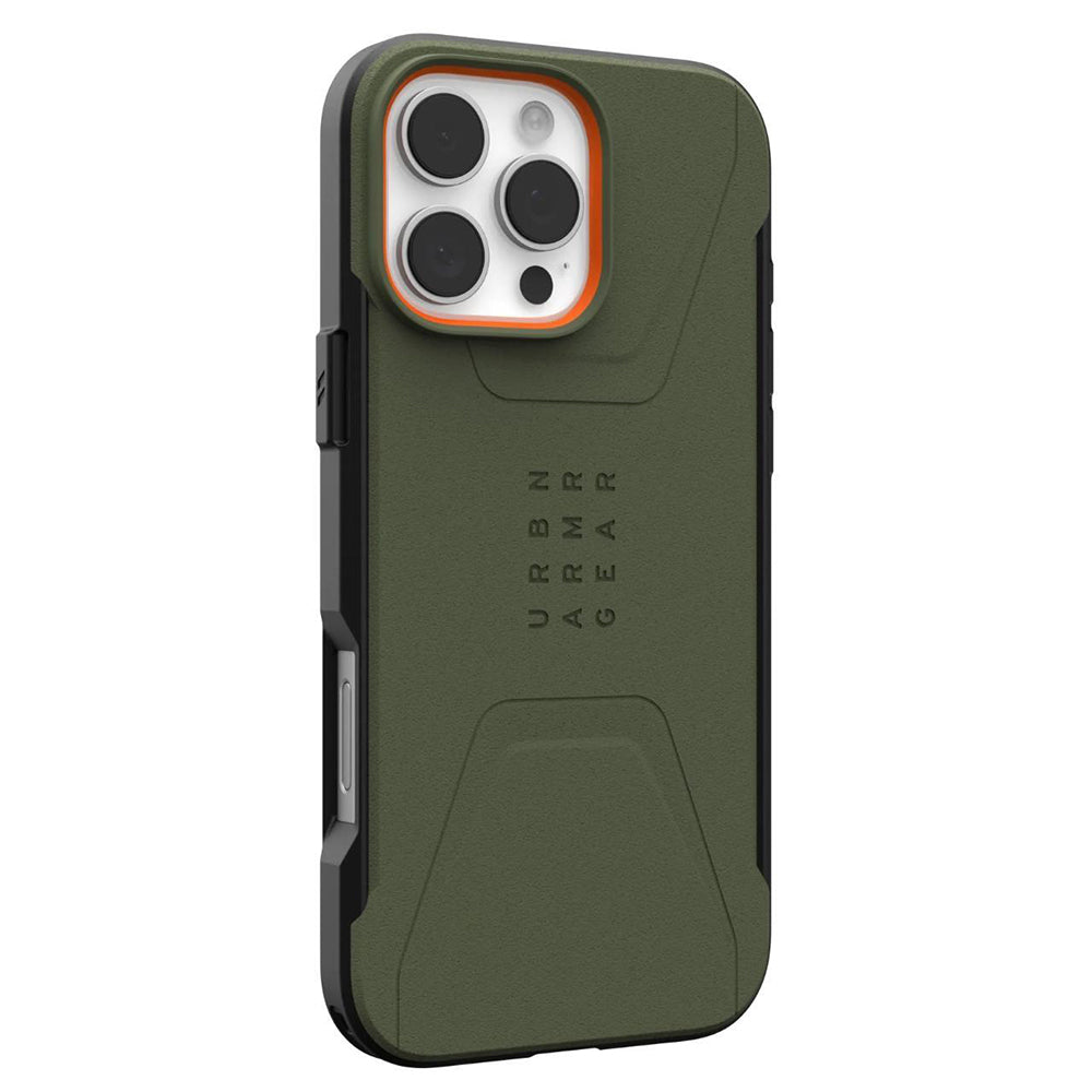 Funda MagSafe para Apple iPhone 16 Pro, Urban Armor Gear, Civilian, Verde
