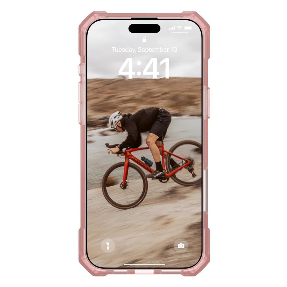 Funda MagSafe para Apple iPhone 16 Pro, Urban Armor Gear, Essential Armor, Rosa