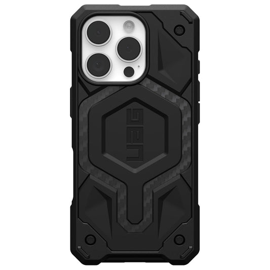 Funda MagSafe para Apple iPhone 16 Pro, Urban Armor Gear, Monarch Pro Carbon, Negra