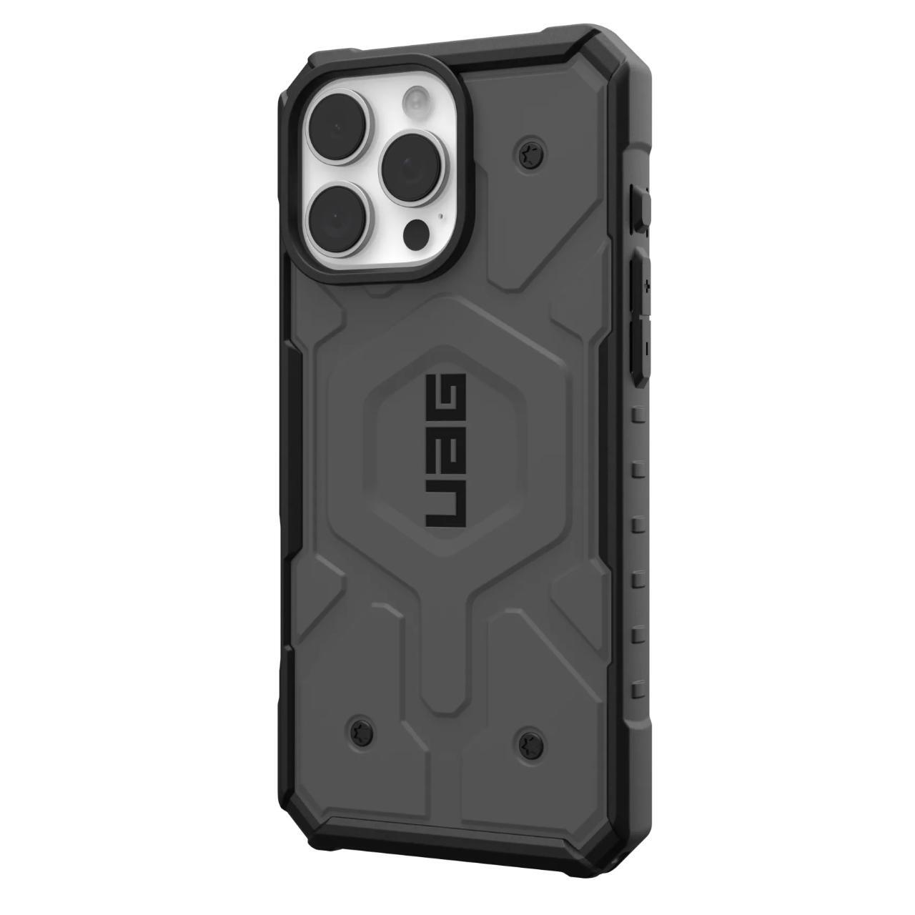 Funda MagSafe para Apple iPhone 16 Pro, Urban Armor Gear, Pathfinder, Plateada