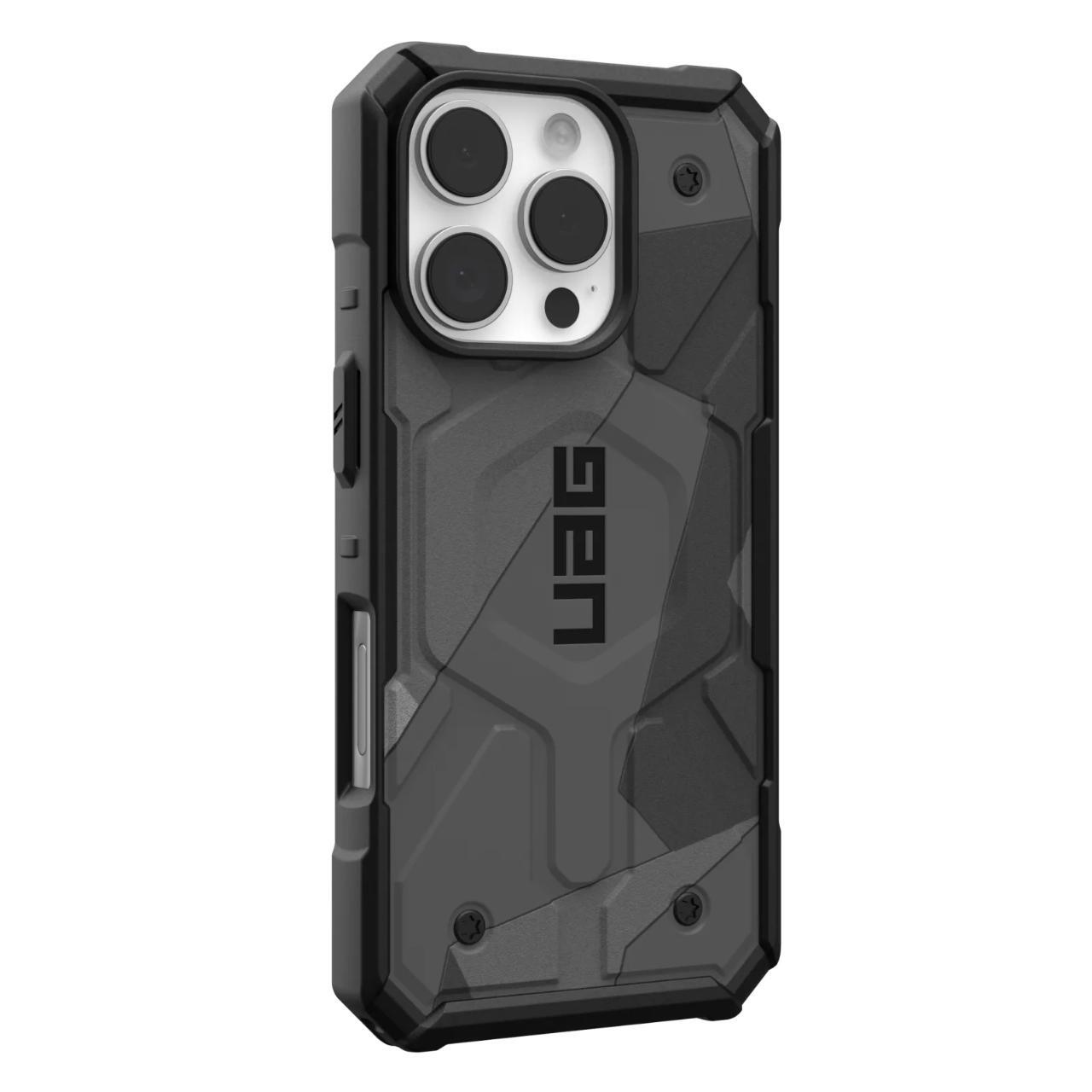 Funda MagSafe para Apple iPhone 16 Pro, Urban Armor Gear, Pathfinder SE Geo Camo, Camuflaje