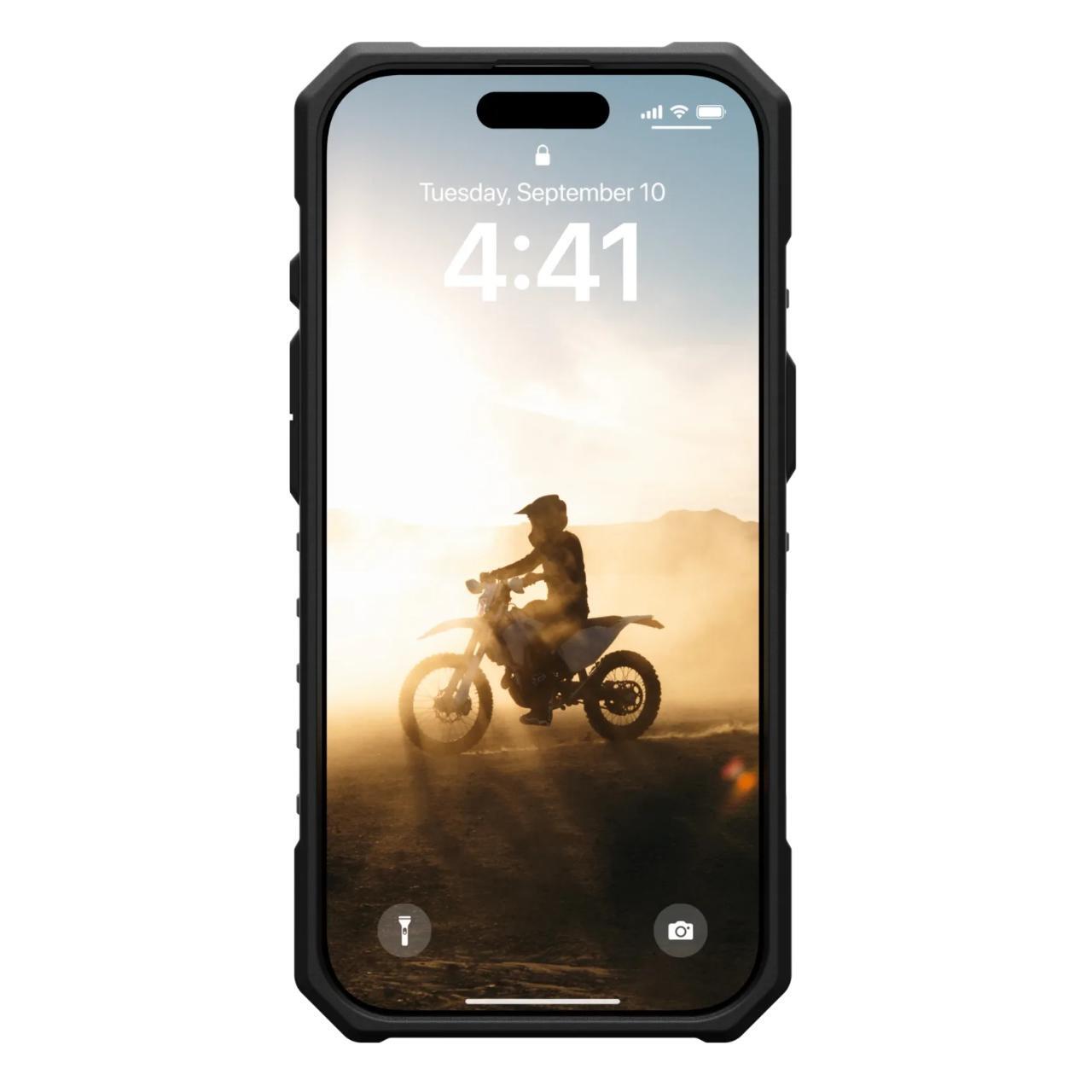 Funda MagSafe para Apple iPhone 16 Pro, Urban Armor Gear, Pathfinder SE Geo Camo, Camuflaje