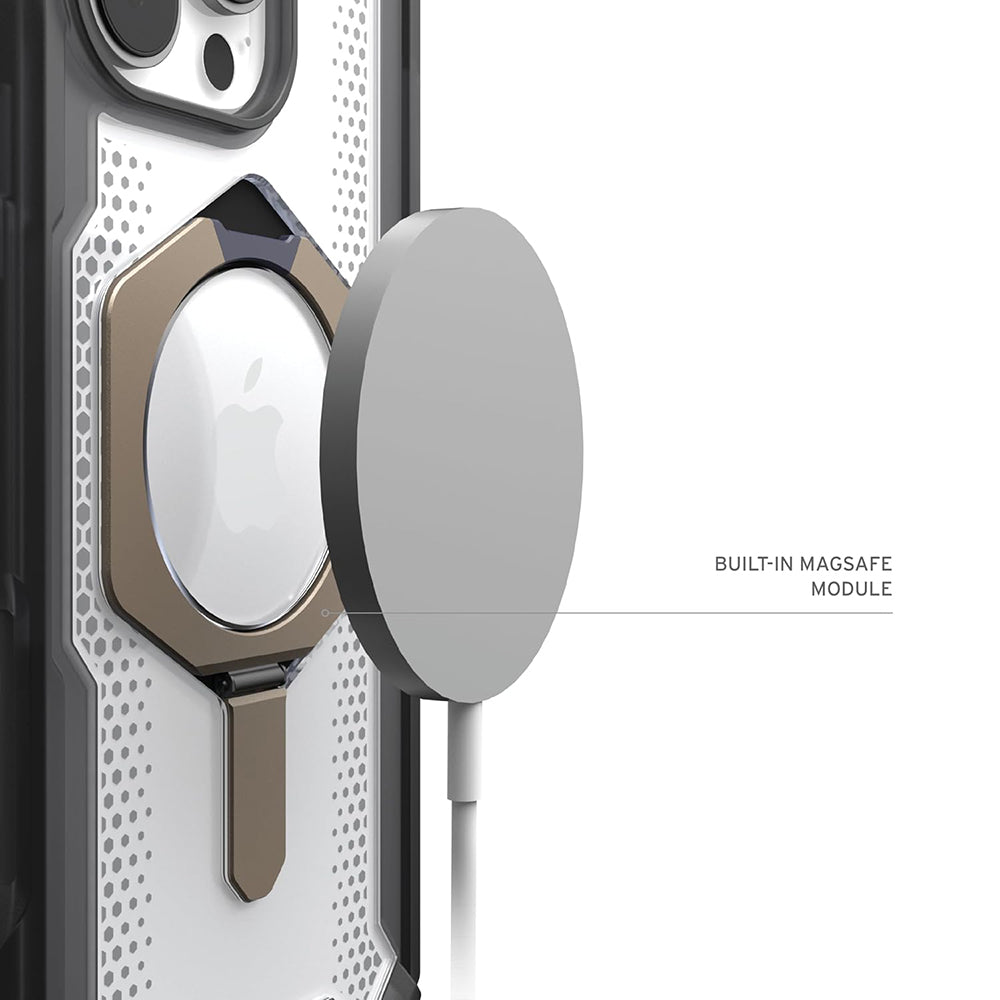Funda MagSafe para Apple iPhone 16 Pro, Urban Armor Gear, Plasma XTE, Gris