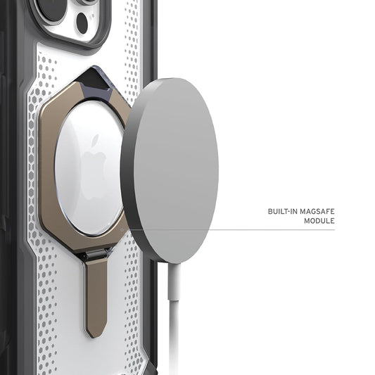 Funda MagSafe para Apple iPhone 16 Pro, Urban Armor Gear, Plasma XTE, Gris