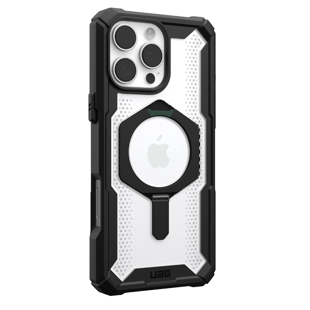 Funda MagSafe para Apple iPhone 16 Pro, Urban Armor Gear, Plasma XTE, Negra Transparente