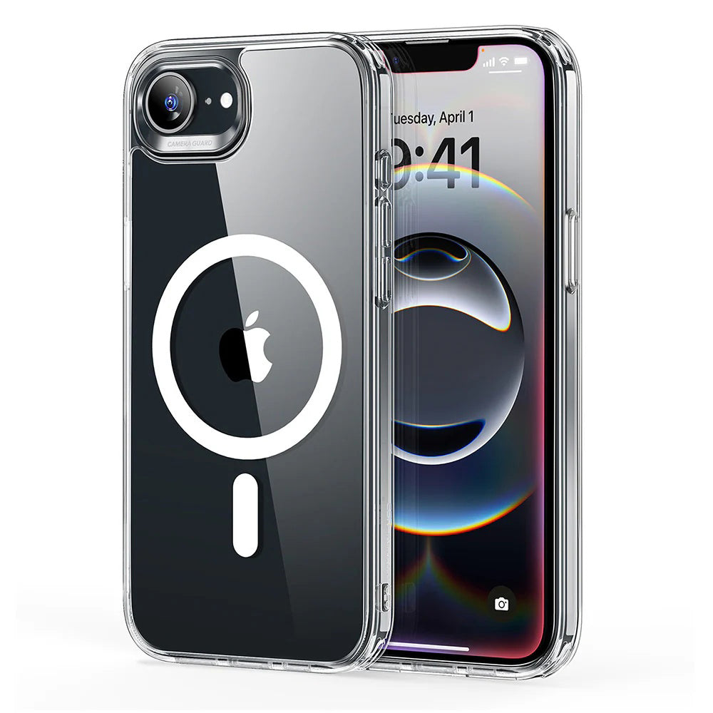 Funda MagSafe para Apple iPhone 17e / 16e, ESR, Classic Hybrid, Transparente