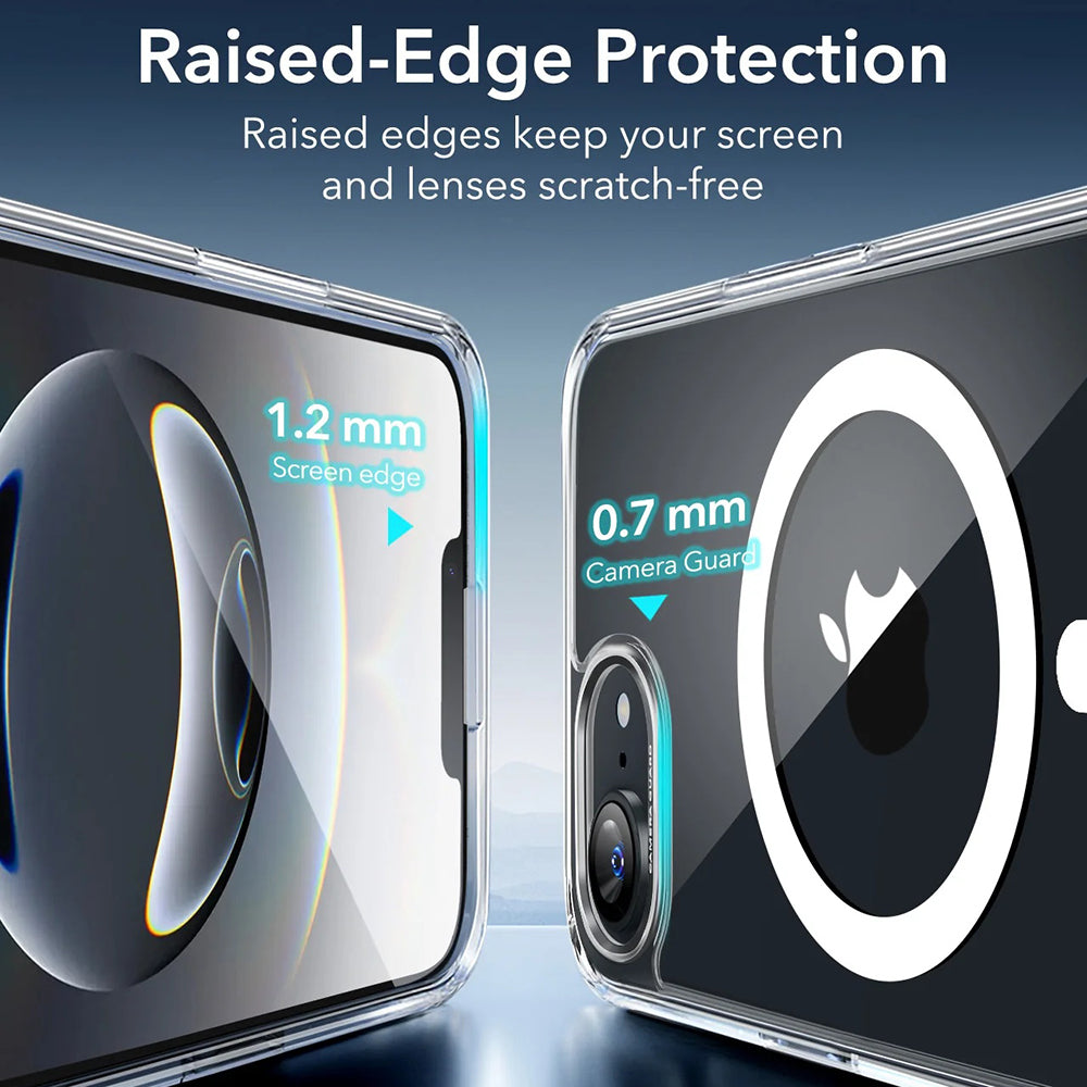 Funda MagSafe para Apple iPhone 17e / 16e, ESR, Classic Hybrid, Transparente