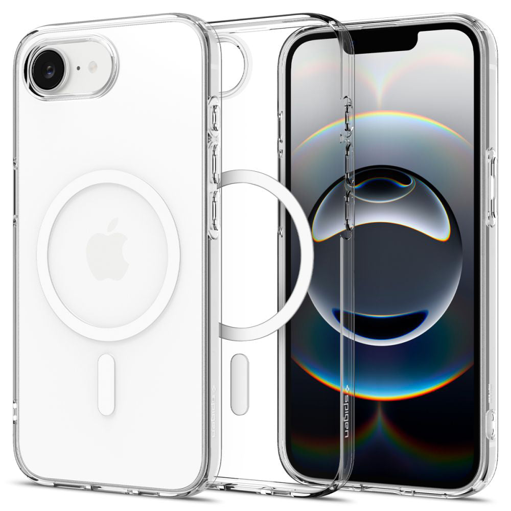 Funda MagSafe para Apple iPhone 17e / 16e, Spigen, Liquid Crystal, Transparente ACS09150