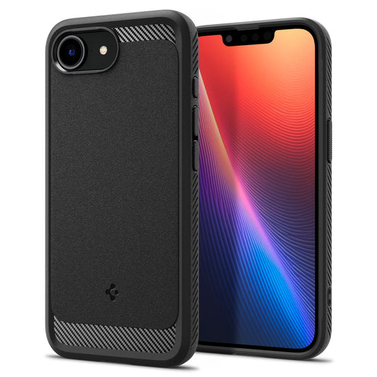 MagSafe Case for Apple iPhone 17e / 16e, Spigen, Rugged Armor, Matte Black