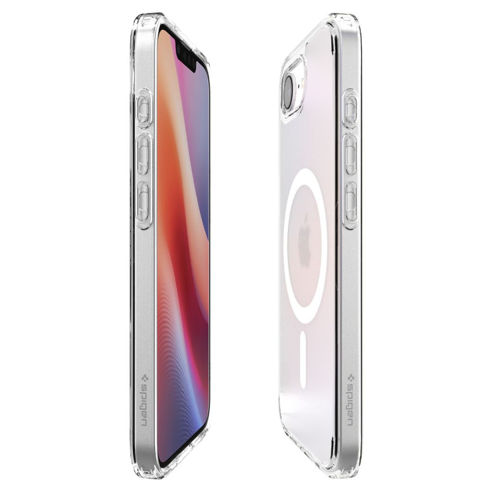 Funda MagSafe para Apple iPhone 17e / 16e, Spigen, Ultra Hybrid, Blanco Satinado