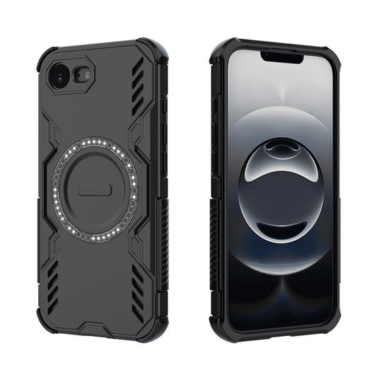 Funda MagSafe para Apple iPhone 17e / 16e, Techsuit, ArmorMag, Negra