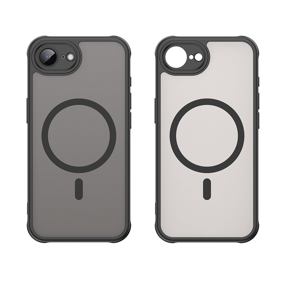 Funda MagSafe para Apple iPhone 17e / 16e, Techsuit, HaloFrost II, Negra