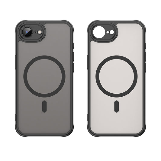 Funda MagSafe para Apple iPhone 17e / 16e, Techsuit, HaloFrost II, Negra
