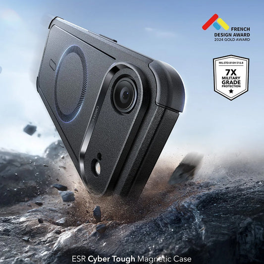 Funda MagSafe para Apple iPhone 17 Air, ESR, Cyber, Negra