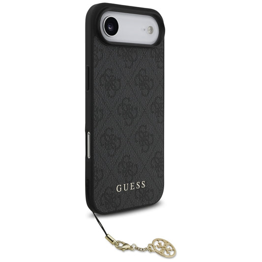 Funda MagSafe para Apple iPhone 17 Air, Guess, 4G Charm Cradle, Negra