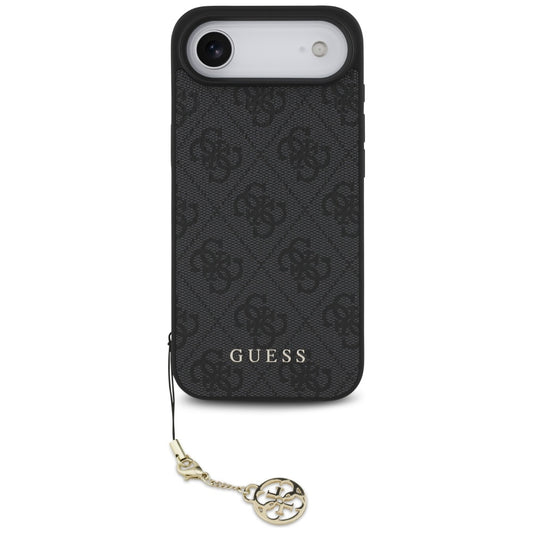 Funda MagSafe para Apple iPhone 17 Air, Guess, 4G Charm Cradle, Negra