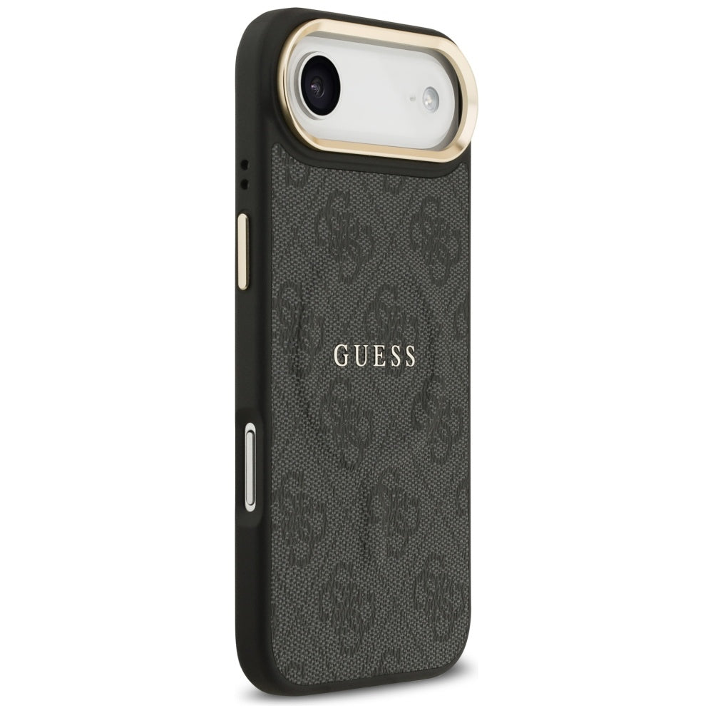 Funda MagSafe para Apple iPhone 17 Air, Guess, 4G Classic, Negra