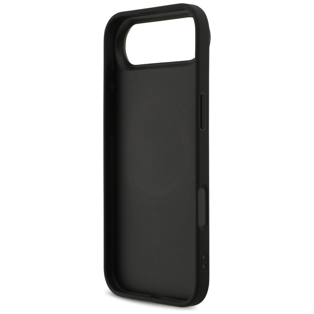 Funda MagSafe para Apple iPhone 17 Air, Guess, 4G Printed Stripes, Negra