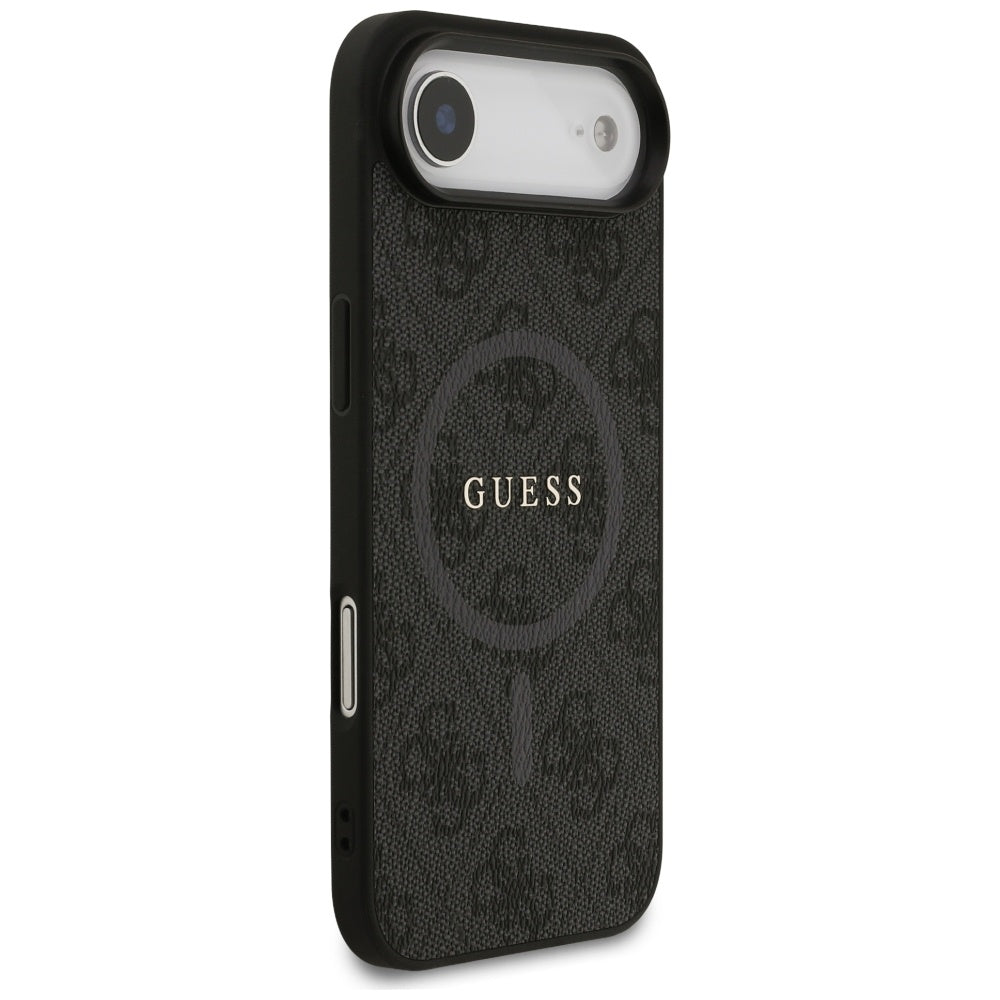 Funda MagSafe para Apple iPhone 17 Air, Guess, 4G Ring Classic Logo, Negra
