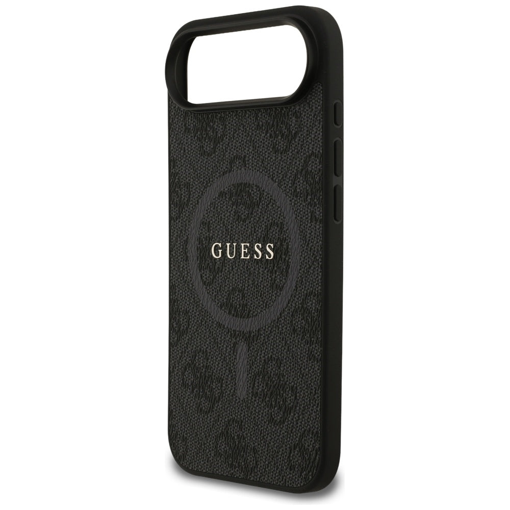 Funda MagSafe para Apple iPhone 17 Air, Guess, 4G Ring Classic Logo, Negra