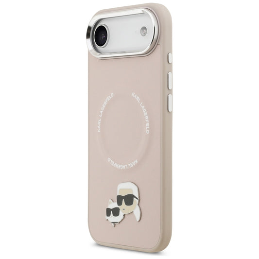 Funda MagSafe para Apple iPhone 17 Air, Karl Lagerfeld, Karl & Choupette Pins, Rosa